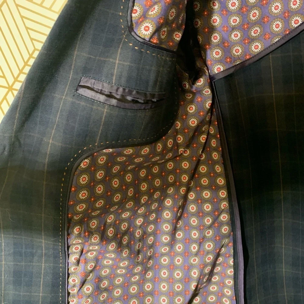 Tommy Hilfiger Two Button Blazer W/ Elbow Patches